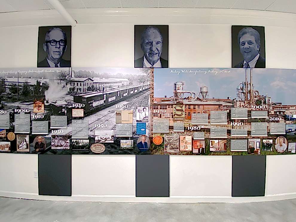 Lobby wall displays for workplaces in Gastonia, NC