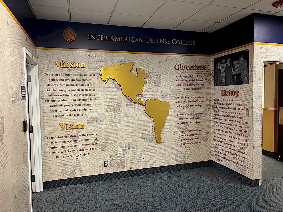 Branded wall displays for offices near Gastonia, NC