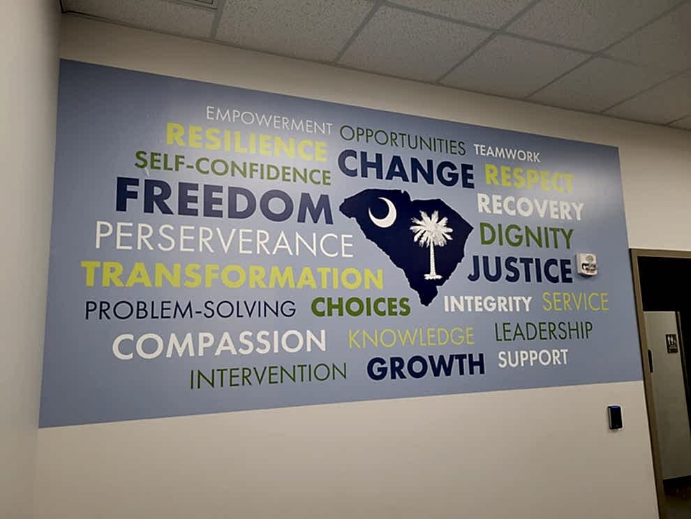 Creative wall displays for offices in Gastonia, NC