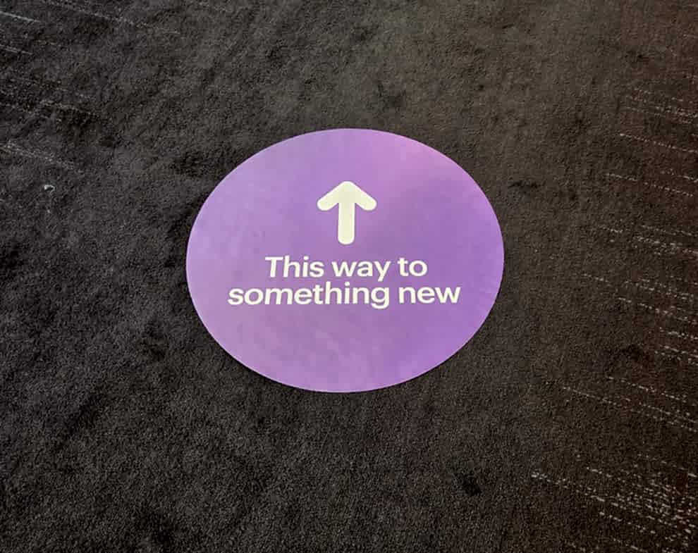 Floor Graphics in Charlotte, NC