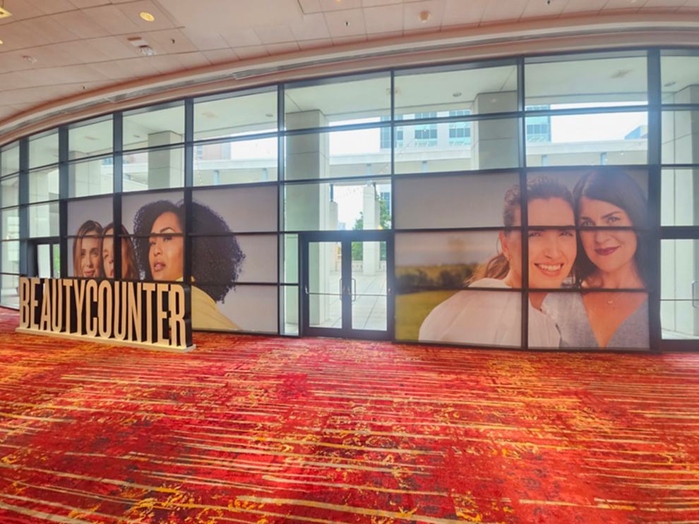 Window Graphics in Charlotte, NC designed and installed for corporate and retail interiors