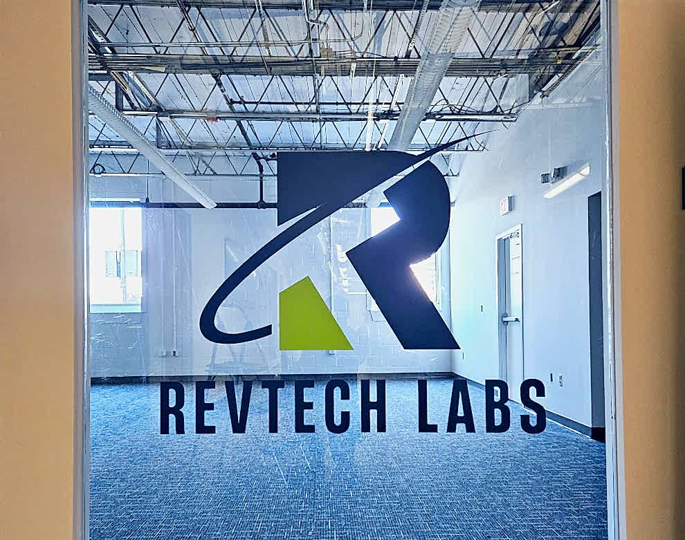 Window Graphics in Concord, NC designed and installed for office branding and privacy