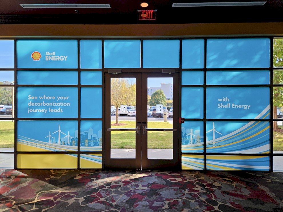 Window Graphics in Concord, NC designed and installed to enhance workplace design