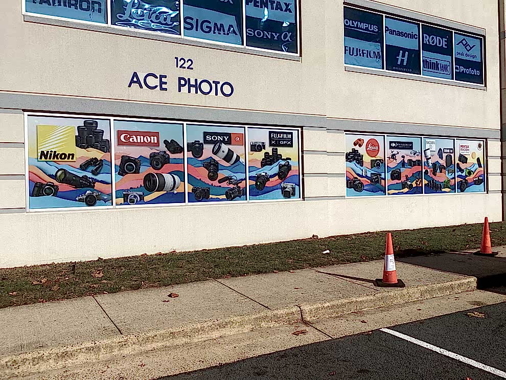 Window Graphics in Gastonia, NC designed and installed with branded vinyl lettering