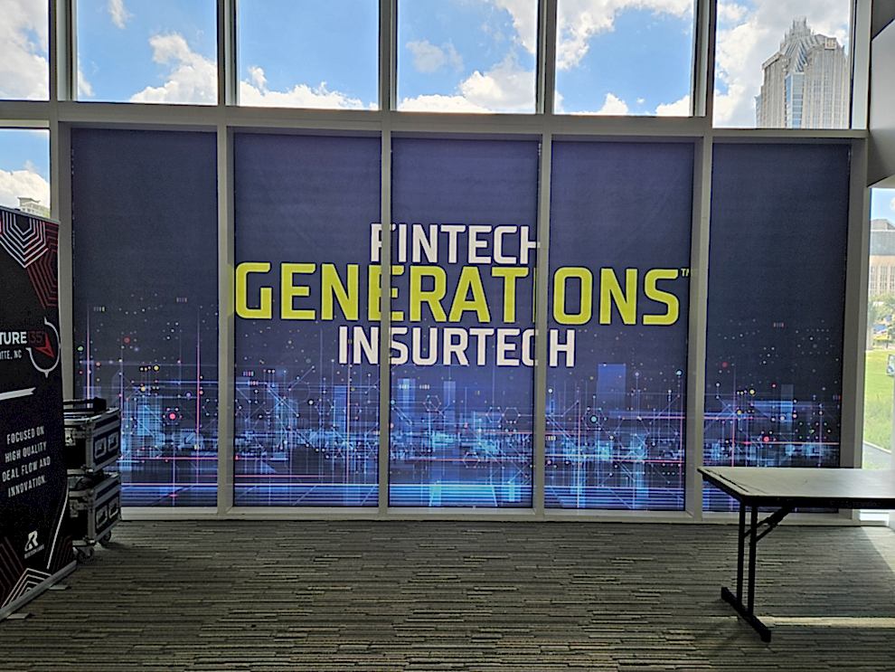 Window Graphics in Mooresville, NC designed and installed to enhance company branding