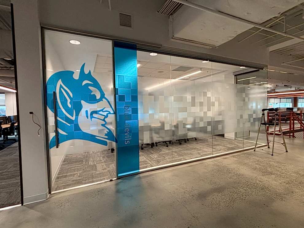 Window Graphics in Rock Hill, SC designed and installed to enhance company branding
