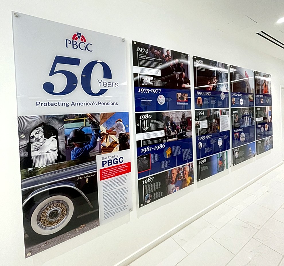 Sign Company in Mooresville, NC designed and installed wall wraps and workplace branding solutions