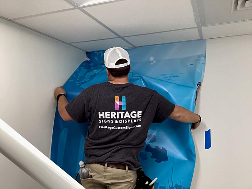 Interior sign installation and wall display graphics in Charlotte NC