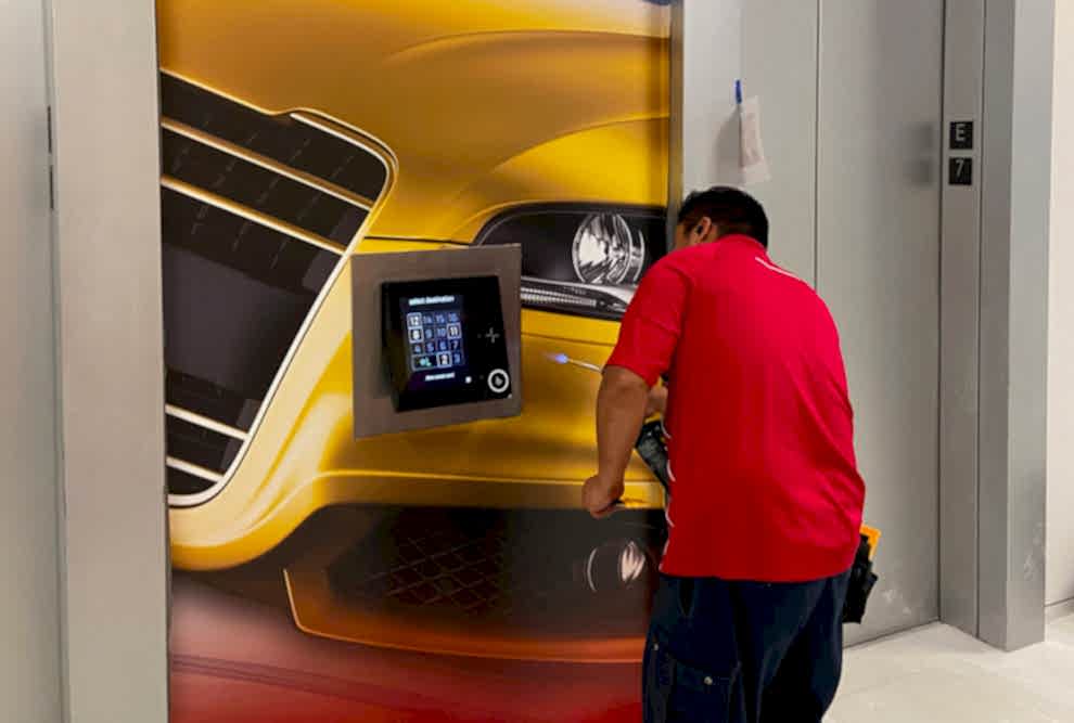 Office signage and graphics installation services in Charlotte NC